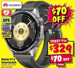 JB Hi-Fi Watch GT 6 Smartwatch offer
