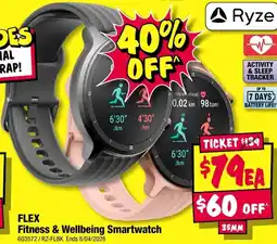JB Hi-Fi FLEX Fitness & Wellbeing Smartwatch offer