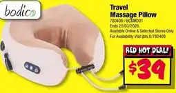 JB Hi-Fi Travel Massage Pillow offer