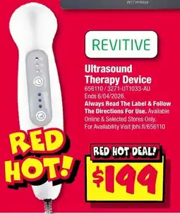 JB Hi-Fi Ultrasound Therapy Device offer