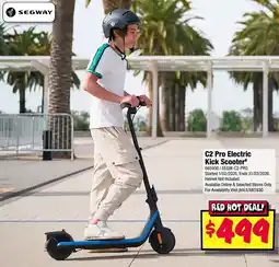 JB Hi-Fi C2 Pro Electric Kick Scooter offer