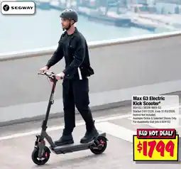 JB Hi-Fi Max G3 Electric Kick Scooter offer