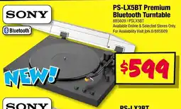 JB Hi-Fi PS-LX5BT Premium Bluetooth Turntable offer