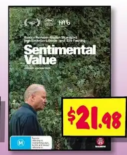 JB Hi-Fi Sentimental Value offer