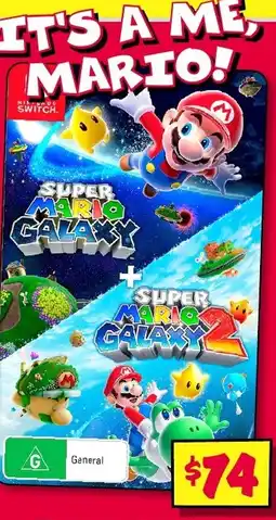 JB Hi-Fi SUPER MARIO GALAXY 2 offer