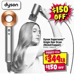 JB Hi-Fi Dyson Supersonic™ Origin Hair Dryer offer