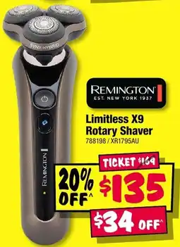 JB Hi-Fi Limitless X9 Rotary Shaver offer