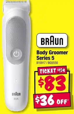 JB Hi-Fi Body Groomer Series 5 offer