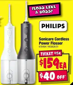 JB Hi-Fi Sonicare Cordless Power Flosser offer