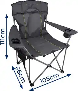 BCF Wanderer Mighty Quad Fold Chair offer