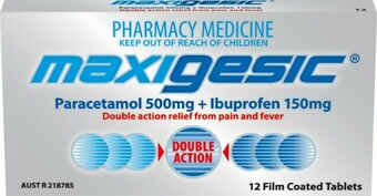 Pharmacy Best Buys Maxigesic 12 Tablets offer