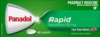 Pharmacy Best Buys Panadol Rapid 40 Caplets offer