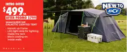 BCF Wanderer 10p galactic lighted tent offer