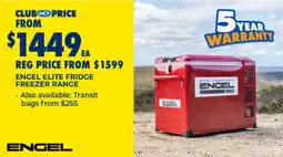 BCF Engel elite fridge freezer range offer