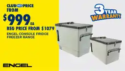 BCF Engel console fridge freezer range offer