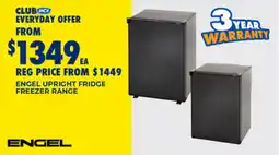 BCF Engel upright fridge freezer range offer