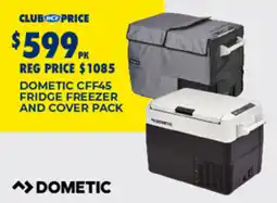 BCF Dometic cff45 fridge freezer and cover pack offer