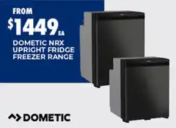 BCF Dometic nrx upright fridge freezer range offer