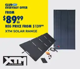 BCF Xtm solar range offer