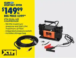 BCF Xtm dual air compressor offer