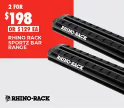 BCF Rhino rack sportz bar range offer