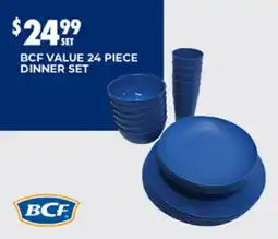 BCF Bcf value 24 piece dinner set offer