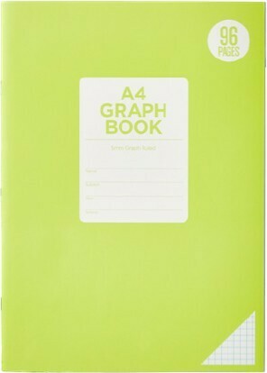 BIG W Brilliant Basics 96-Page A4 Graph Book offer