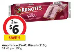 Coles Arnott's Iced Vovo Biscuits offer