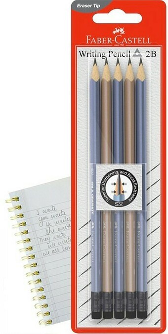 BIG W Faber-Castell 5-Pack Graphite 2B Pencils offer