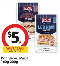 Coles Don Sliced Meat offer