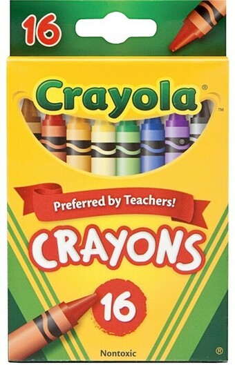 BIG W Crayola 16-Pack Crayons offer