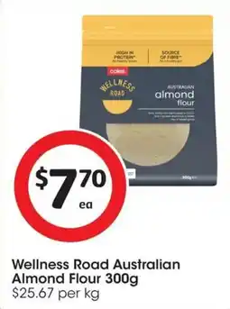 Coles Wellness Road Australian Almond Flour offer