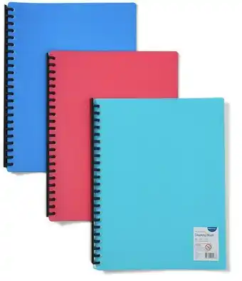 BIG W Brilliant Basics Assorted A4 Display Books offer