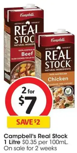 Coles Campbell's Real Stock offer