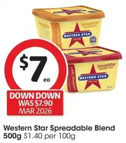 Coles Western Star Spreadable Blend offer