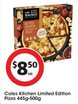 Coles Coles Kitchen Limited Edition Pizza offer
