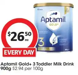 Coles Aptamil Gold+ 3 Toddler Milk Drink offer