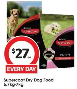 Coles Supercoat Dry Dog Food offer