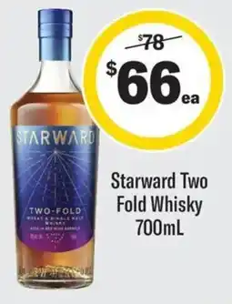 Coles Starward Two Fold Whisky offer