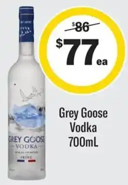 Coles Grey Goose Vodka offer