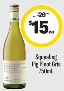 Coles Squealing Pig Pinot Gris offer