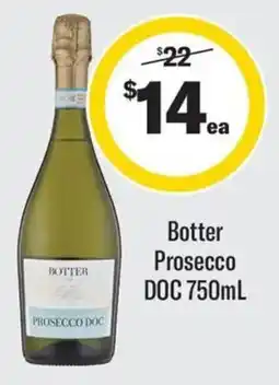 Coles Botter Prosecco DOC offer