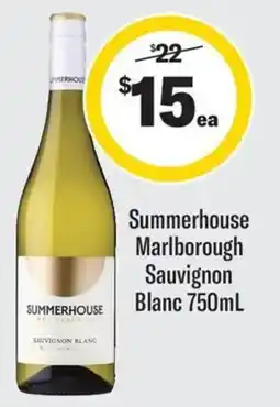 Coles Summerhouse Marlborough Sauvignon Blanc offer