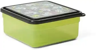 BIG W Planet ZAK Biodegradable Chiller Sandwich Container - Rainbow Skulls offer