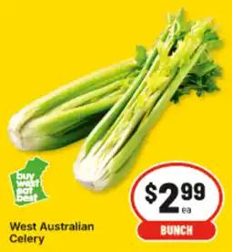 IGA West Australian Celery offer