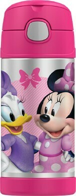 BIG W Thermos Funtainer Drink Bottle 355ml - Minnie Mouse offer