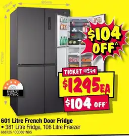 JB Hi-Fi French Door Fridge offer