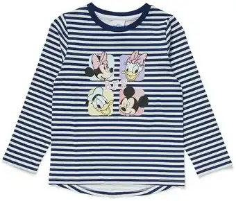 BIG W Minnie Long Sleeve Stripe Tee offer