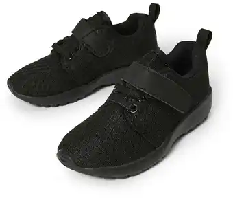 BIG W Circuit Kids Tab Sport Shoes - Black offer