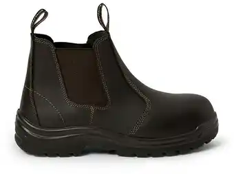 BIG W Hinterland Mens Pull-On Boots with Leather Uppers offer